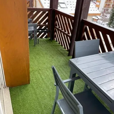 Apartment App 4-6 Pers Avec 1 Place Garage 100m Pistes Plein Centre Les Deux Alpes